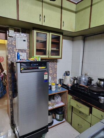 Kitchen in 1 BHK Apartment at Tilak Nagar Building, Tilak Nagar – for Rent