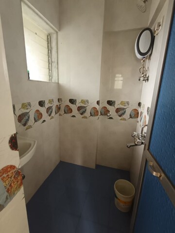 Bathroom in 1 BHK Apartment at New Golden Green CHS, Borivali West – for Rent