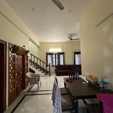 Living Room in 3 BHK Builder Floor at Hsr Layout – for Rent
