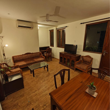 Living Room in 2 BHK Builder Floor at Sarvodaya Enclave – for Rent