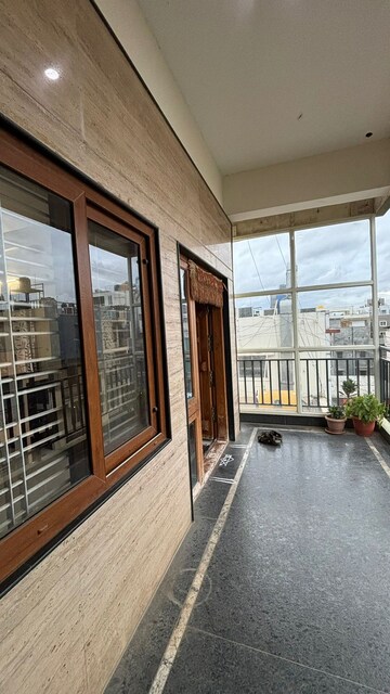 Balcony in 3 BHK Builder Floor at Hsr Layout – for Rent