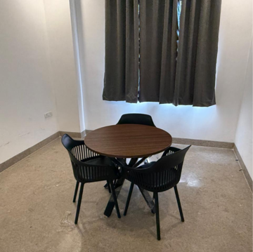 Living Room in 3 BHK Builder Floor at Shivalik Colony – for Rent