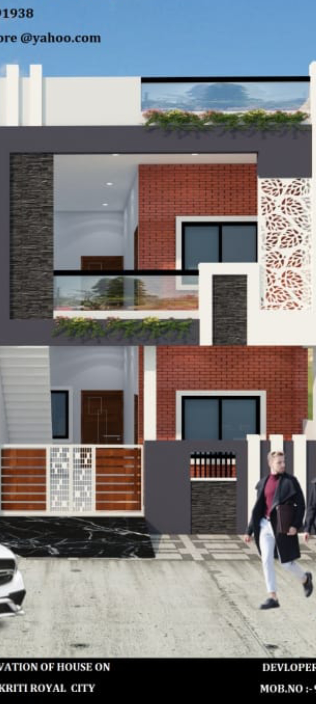 3 BHK + Pooja Room Independent House For Sale in Sanskruti Royal City