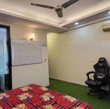 Bedroom in 3 BHK Builder Floor at Panchsheel Enclave – for Rent