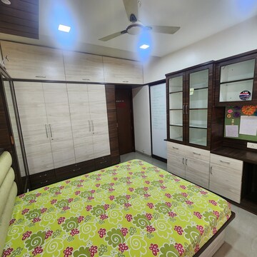 Bedroom in 3 BHK Apartment at SSD Sai Pearl, Pimple Saudagar – for Rent