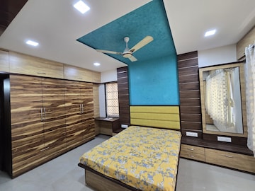 Bedroom in 3 BHK Apartment at SSD Sai Pearl, Pimple Saudagar – for Rent