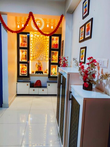 Furnished Amenities in 3 BHK Apartment at SLS Spring Woods, Harlur – for Rent