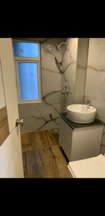 Bathroom in 3 BHK Apartment at Oxirich Avenue, Ahinsa Khand 2 – for Rent