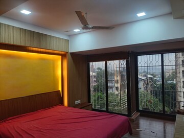 Bedroom in 4 BHK Apartment at Gokuldham Complex, Goregaon East – for Rent
