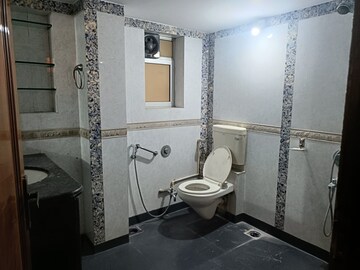 Bathroom in 4 BHK Apartment at Gokuldham Complex, Goregaon East – for Rent