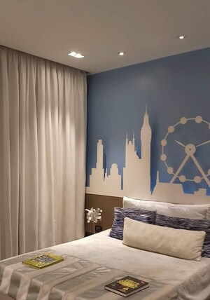 Bedroom in 3 BHK Apartment at Kalpataru Residency, Sanath Nagar – for Sale