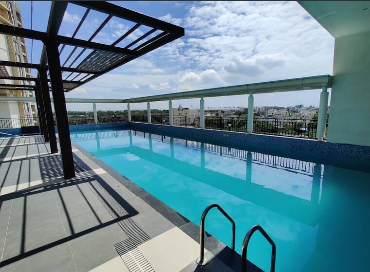 Swimming Pool, kalpataru-residency 3 Bedroom 1895 Sq.Ft. Apartment In Sanath Nagar Hyderabad 8738686