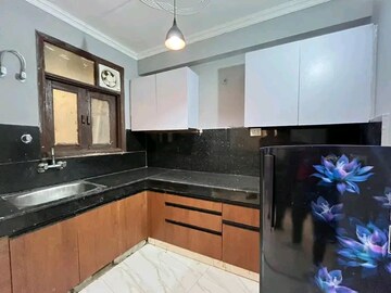 Kitchen in 2 BHK Builder Floor at Saket – for Rent