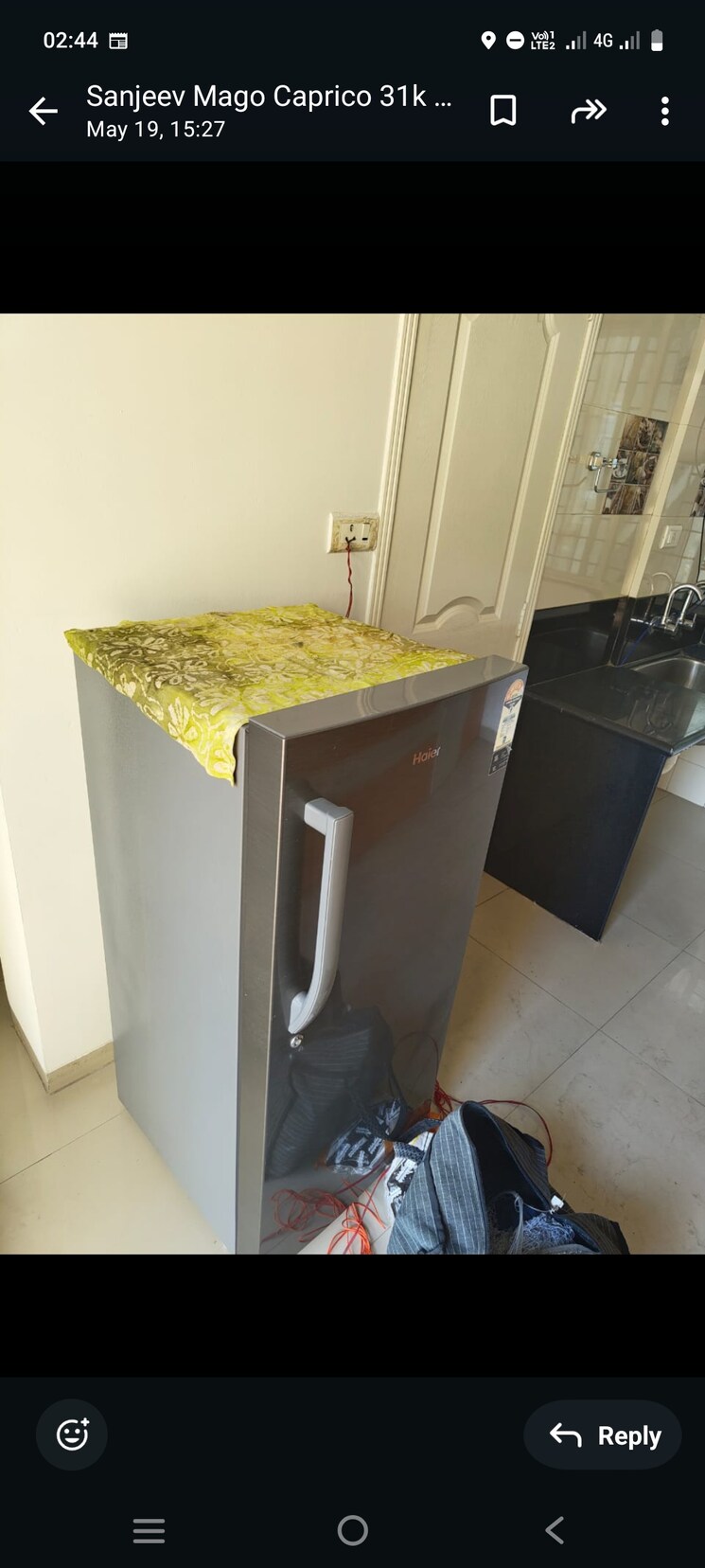 Master Bedroom, rama-capriccio-phase-i 2 Bedroom 1150 Sq.Ft. Apartment In Wakad Pune 8738693