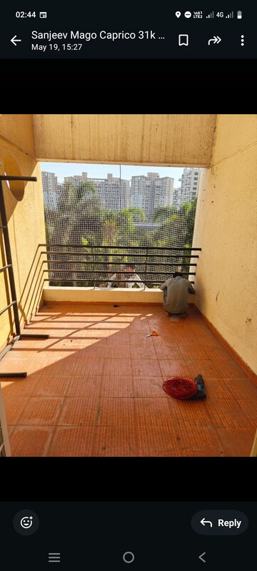 Living Room in 2 BHK Apartment at Rama Capriccio Phase I, Wakad – for Rent