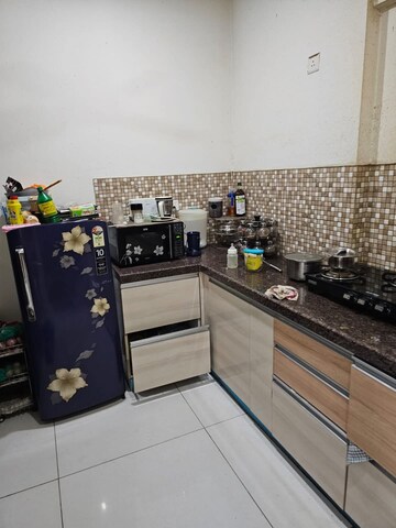 Kitchen in 3 BHK Apartment at Amanora Adreno Towers, Hadapsar – for Rent