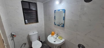 Bathroom in 2 BHK Apartment at Wadgaon Sheri – for Rent