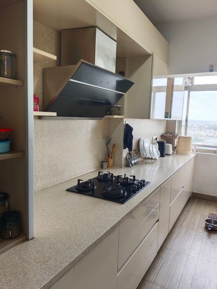 Kitchen, dlf-westend-heights-new-town 2.5 Bedroom 1420 Sq.Ft. Apartment In Akshayanagar Bangalore 8738710