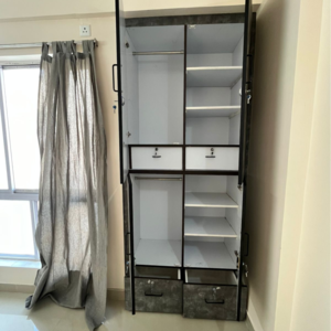 Staircase in 2 BHK Apartment at Chinar Park – for Sale