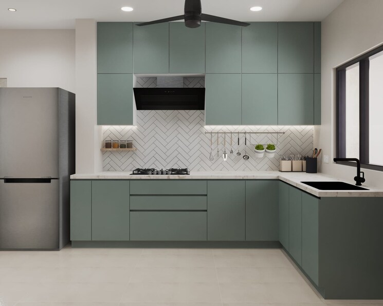 Kitchen, zindagi-chs 3 Bedroom 1350 Sq.Ft. Apartment In Khar West Mumbai 8738716