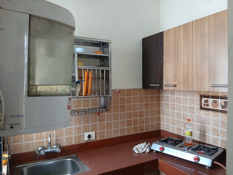 Kitchen, sector 9 1.5 Bedroom 350 Sq.Ft. Builder Floor In Sector 9 Hisar 8738777