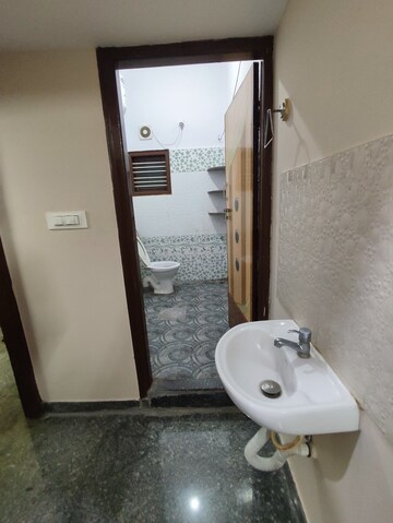 Attached Bathroom in 1 BHK Builder Floor at Btm Layout Stage 2 – for Rent