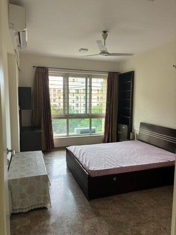 Living Room in 3 BHK Apartment at Hiranandani Tribeca, Ghodbunder Road – for Rent