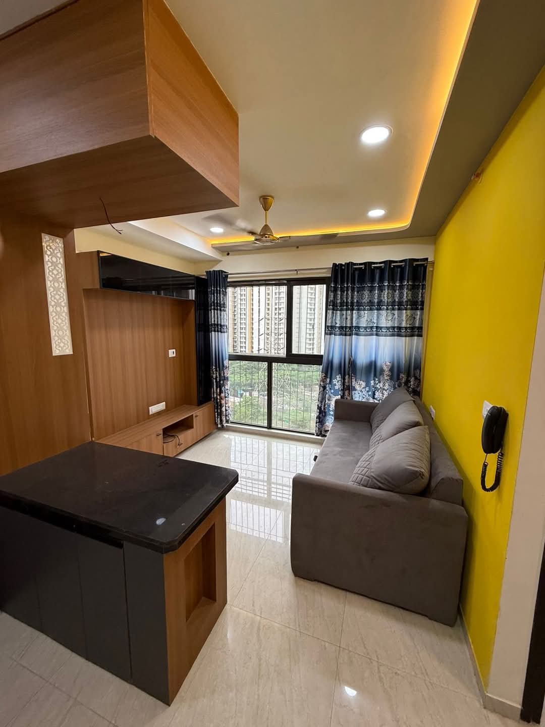 1 BHK + Pooja Room Apartment For Rent in Lodha Crown Quality Homes