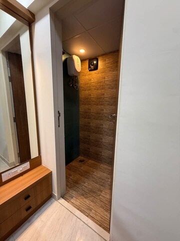 Building Lobby in 1 BHK Apartment at Lodha Crown Quality Homes, Majiwada – for Rent