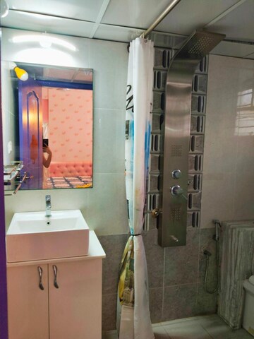Bathroom in 3 BHK Apartment at SLS Spring Woods, Harlur – for Rent