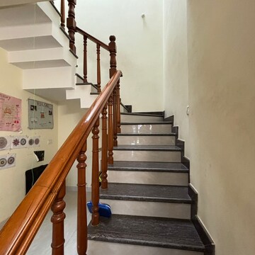 Staircase in 3 BHK Builder Floor at Hsr Layout – for Rent