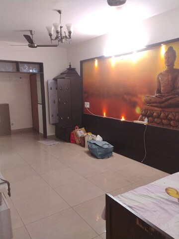 Living Room in 3 BHK Apartment at L&T Raintree Boulevard, Hebbal – for Rent