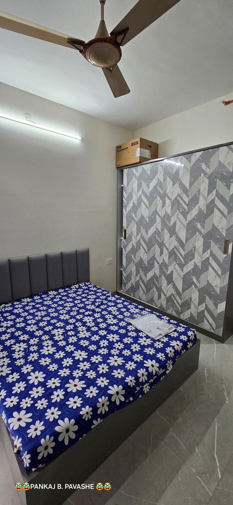 Bedroom, veena-smart-homes 2 Bedroom 615 Sq.Ft. Apartment In Kandivali West Mumbai 8738990