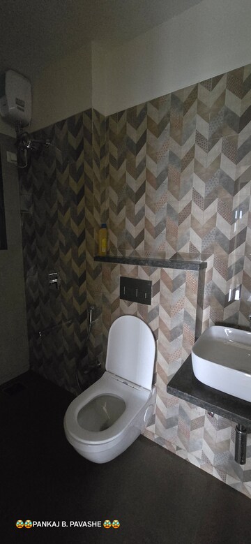 Bathroom in 2 BHK Apartment at Veena Smart Homes, Kandivali West – for Rent