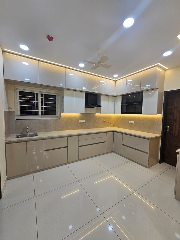 Kitchen, my-home-tarkshya 3 Bedroom 2235 Sq.Ft. Apartment In Kokapet Hyderabad 8738971