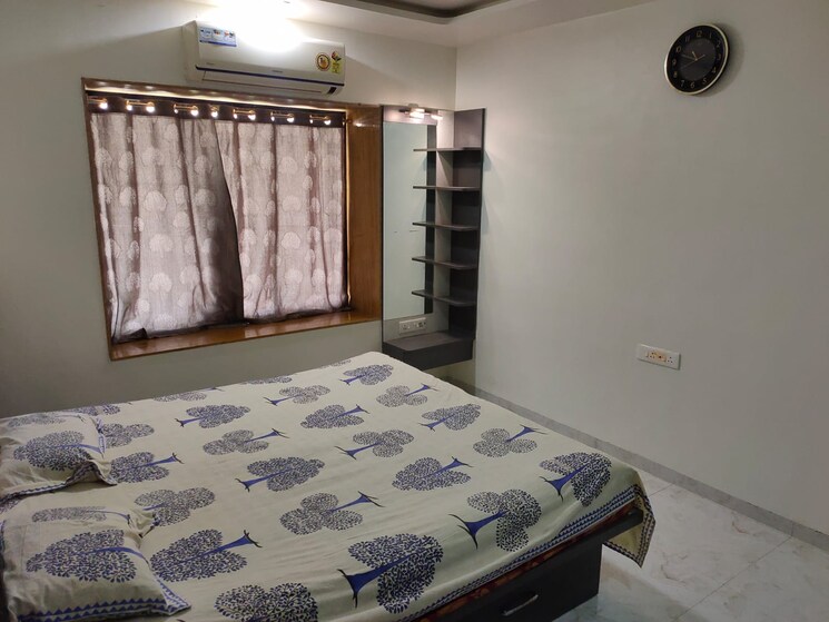 Bedroom, kumar-parisar 2 Bedroom 1050 Sq.Ft. Apartment In Kothrud Pune 8739011