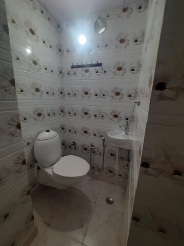 Bathroom in 2.5 BHK Builder Floor at New Ashok Nagar – for Rent