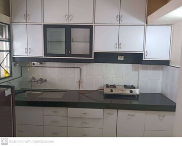 Kitchen in 1 BHK Apartment at Siddharth Ganga Tower, Kalyani Nagar – for Rent