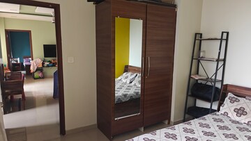 Bedroom in 2 BHK Apartment at Skyi Star Towers, Bhukum – for Rent