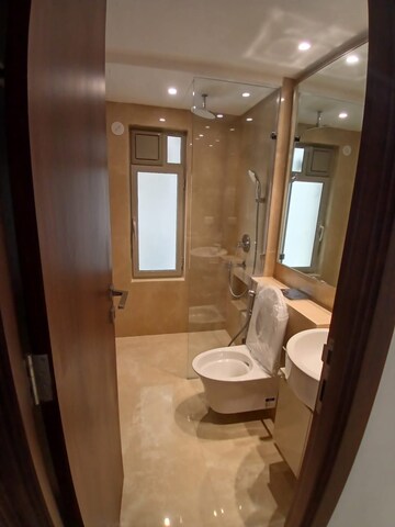 Bathroom in 2 BHK Apartment at Hiranandani Highland, Powai – for Rent