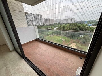 Balcony in 3 BHK Apartment at Lodha Palava Serenity C, Dombivli East – for Rent