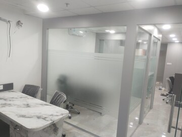 Bathroom in  Office Space at Kamdhenu 23 West, T.T.C. Industrial Area – for Rent