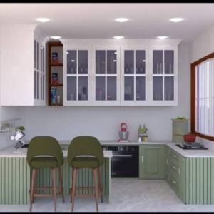 Kitchen in 3 BHK Villa at Devguradia – for Sale