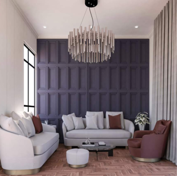 Living Room in 3 BHK Villa at Devguradia – for Sale