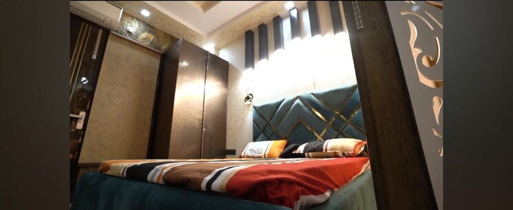 Bedroom, burari 3 Bedroom 1080 Sq.Ft. Builder Floor In Burari Delhi 8739262