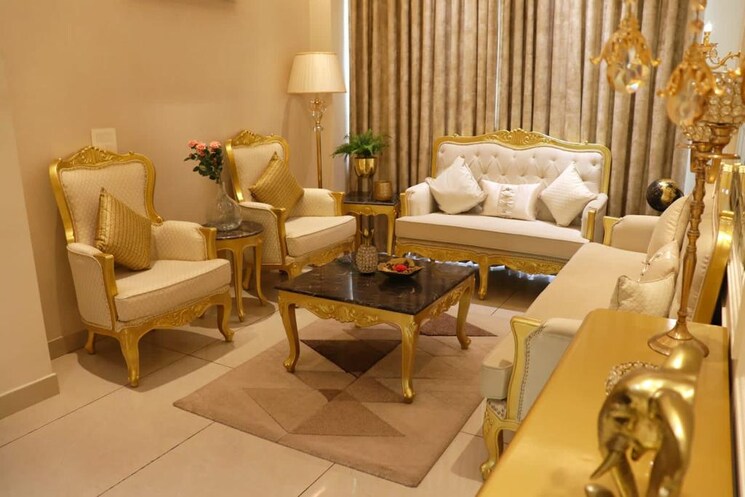 Living Room, green-valley-residencia 3 Bedroom 1737 Sq.Ft. Apartment In Ghazipur Zirakpur 8739257