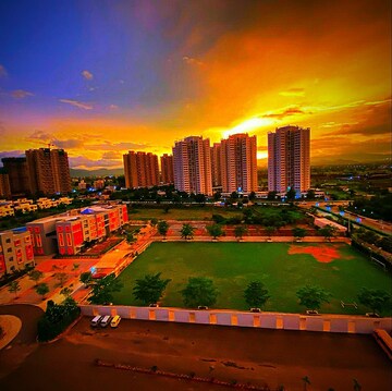 Bedroom in 3 BHK Apartment at Kolte Patil Life Republic, Hinjewadi – for Rent