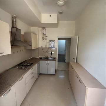 Kitchen in 4 BHK Apartment at Emaar Palm Terraces Select, Sector 66 – for Rent