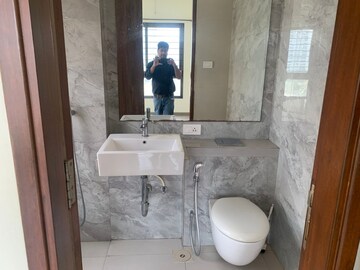 Bathroom in 2 BHK Apartment at The Wadhwa Atmosphere, Mulund West – for Rent