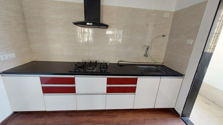 Kitchen, metro-jazz 2 Bedroom 1100 Sq.Ft. Apartment In Baner Pune 8739451